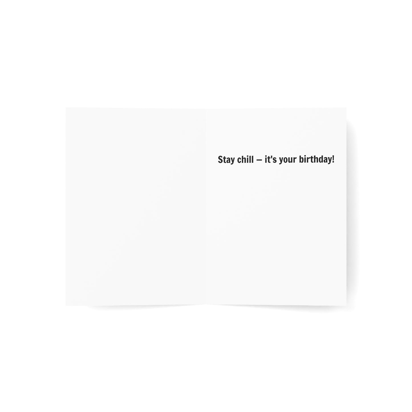 Capybara Spa Birthday Card | Funny Hot Spring Relaxation Self Care Greeting Card